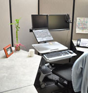 Ergotron|WorkFitC-Mod (yng)|Ergotron @ʾ֧|XҼҾ|OF365W(xu)УҾ